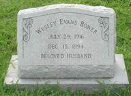 Wesley Evans Bower