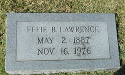 Effie Lena <i>Brammer</i> Lawrence