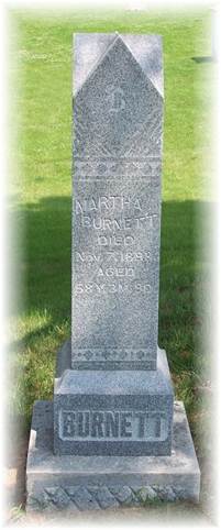 Martha Evelyn <i>Dodd</i> Burnett