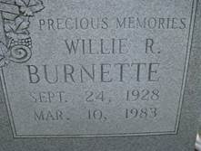 Willie R. Burnette