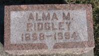 Alma M <i>Caldwell</i> Ridgley