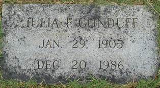 Julia <i>Fuqua</i> Conduff