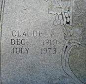  Claude A Conner