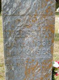  Ida May <I>Conner</I> Webster