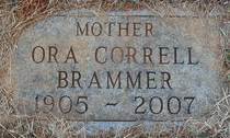 Ora <i>Correll</i> Brammer