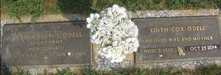 Edith Ocie <i>Cox</i> O'Dell