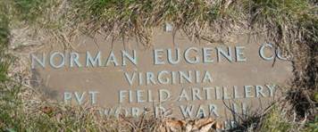 Pvt Norman Eugene Cox