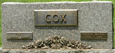 Clelia Mable <i>Slusher</i> Cox