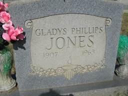 Gladys Norma <i>Cox</i> Phillips Jones