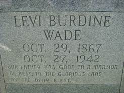 Levi Burdine Wade