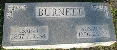Susan A <i>Cox</i> Burnett