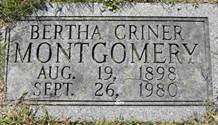 Bertha Turpin <i>Criner</i> Montgomery