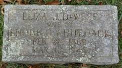  Eliza J <I>DeWese</I> Whitenack