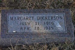  Margaret Dickerson