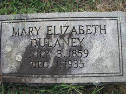  Mary Elizabeth <I>Dulaney</I> Dulaney