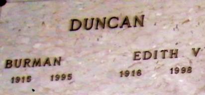 Burman Duncan