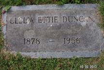 Clelia Etta Ettie <i>Duncan</i> Slusher