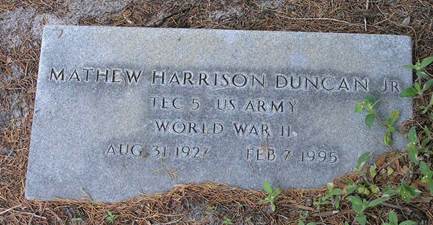 Mathew Harrison Duncan, Jr