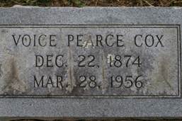 Voice Pearce Cox