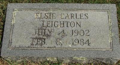 Elsie <i>Earles</i> Leighton