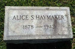  Alice Ruth <I>Sheets</I> Haymaker