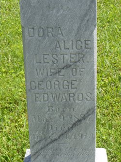 Dora Alice <I>Lester</I> Edwards