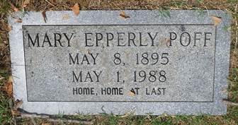 Mary <i>Epperly</i> Poff