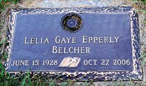 Gaye <i>Epperly</i> Belcher