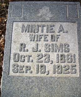 Mintie A <i>Epperly</i> Sims