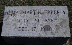 Alma Texas <i>Martin</i> Epperly