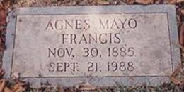 Agnes <i>Mayo</i> Francis