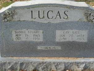  Gay Jane <I>Hall</I> Lucas