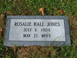 Rosalie <i>Hall</i> Jones