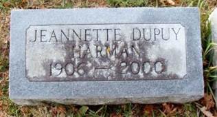 Jeannette <i>Dupuy</i> Harman