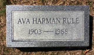 Ava <i>Harman</i> Rule