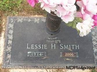  Lessie Lee <I>Harris</I> Smith