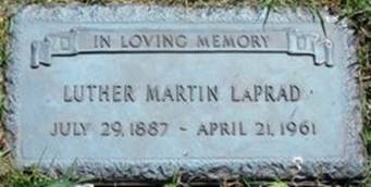  Luther Martin LaPrad