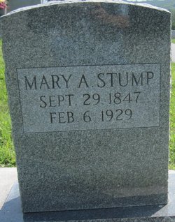  Mary Ann <I>Holland</I> Stump