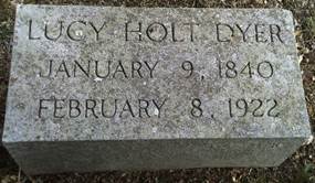 Lucy Jane <i>Holt</i> Dyer