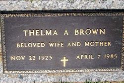  Thelma Alice <I>Howell</I> Brown
