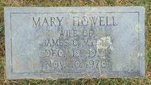  Mary <I>Howell</I> Myers