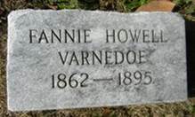  Fannie Page <I>Howell</I> Varnedoe