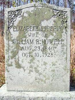 Eliza Elizabeth <i>Epperly Brammer</i> Howell