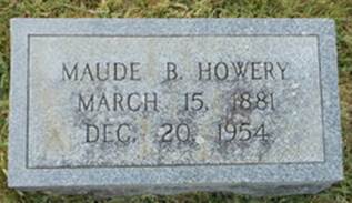 Maude B Howery