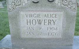 Vergie Alice Howery