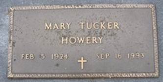 Mary Agnes <i>Tucker</i> Howery