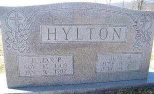 June Elizabeth <i>Harman</i> Hylton