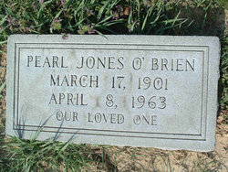  Pearl <I>Jones</I> O'Brien