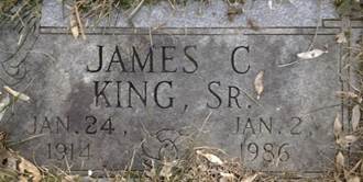 James C King, Sr