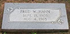Fred W Hahn